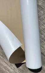 Faux Leather Roll – Tan Camel Color with Pebble Grain Texture