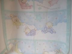 Daisy kingdom “PJ and Friends Quilt” Spring`s Baby Cotton Fabric Panel
