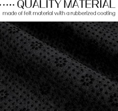 Black Tufting Backing Fabric 72×40” – Pack of 2 for Crafts & Home Decor