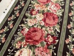 America cotton Big Rose Strip By Maywood studio 42”x 30” 398