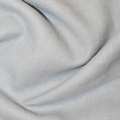 Washed Linen Canvas Fabric Material – SILVER