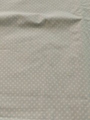 Light Blue Polka Dot Cotton Fabric By The Half Yd