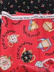 Mary Engelbreit Lot Of 15 Pieces Of Cotton Fabric Mix Prints Over 9 Yrds Total