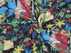 NO TARRIF CHARGES 100%✅ZK_325 Sanganeri Hand Printed 100%Cotton 1 Yard Fabric