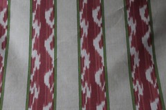 Kravet Ranjanni Ikat Novelty Stripe 54.50″ Wide X BTY Color Roseberry