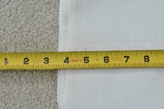 By 1/2 Yd, 34″ Wide, Vintage 1940’s-60’s, Textured Off-White Cotton, V254