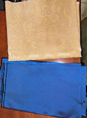 Lot of 110 Individual Mixed Fabric Pieces (Some are Duplicated) Approx 4lbs