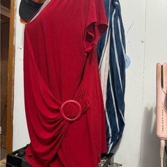 Dynamite Vibrant Red Garment (PLEASE READ DESCRIPTION & CHECK OUT THE PICTURES)