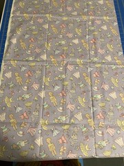 Vintage Daisy Kingdom Patty’s Paper Dolls Allover lavender 1 and 1/2 yards