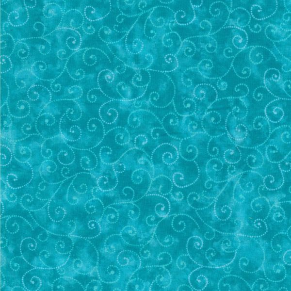Moda Marble Swirls # 9908-38 Robins Egg Scrolls