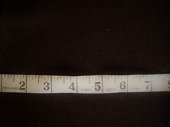 2+ Yards Dark Brown Solid Polyester Rayon Blend Fabric 94″ X 62″