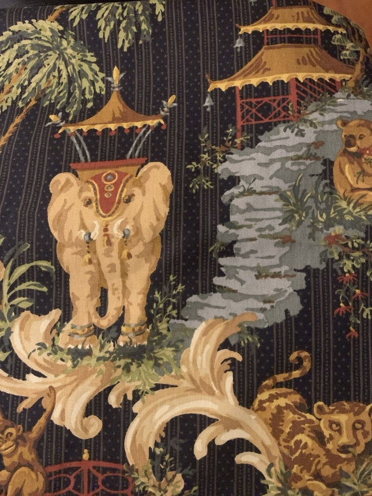 5TH Avenue Designs Upholstery Fabric – Menagerie- 3 1/2 Yards 54″ Wide Animals