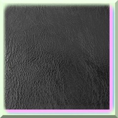 Black Leather Fabric 2 Yards Soft Grain