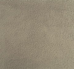 Sand Sherpa Fleece Knit Fabric By the Yard (Jacket Lining, Blanket) 4/20/17