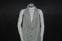 Wool Knit Jersey Spandex Fabric Ecofriendly 7 oz beautiful drape Seafoam Color