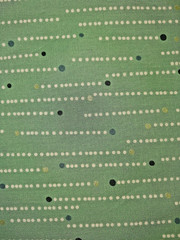 Michael Miller Playful Green Stripe is a high-quality quilting fabric