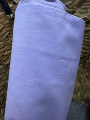 5 1/2 Yards Of Quilting Fabric Purple, Gray, And Blue Cloud Pattern