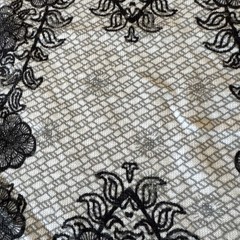 Joann Fabrics Jersey Knit Black And White Fabric 3 Yards By 54 Inches