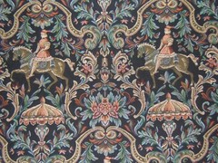 Lee Jofa, Prince of Camelot, Medieval HorsemanTapestry, BTY, Color Multi