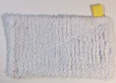 Reusable Small Cleaning Cloths 8X5” 100% Cotton Chenille & Quilt Fabric Set Of 4