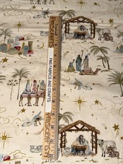 MODA 2026 Christmas Silent Night per yard 100% cotton fabric 36 x 44 Nativity 11