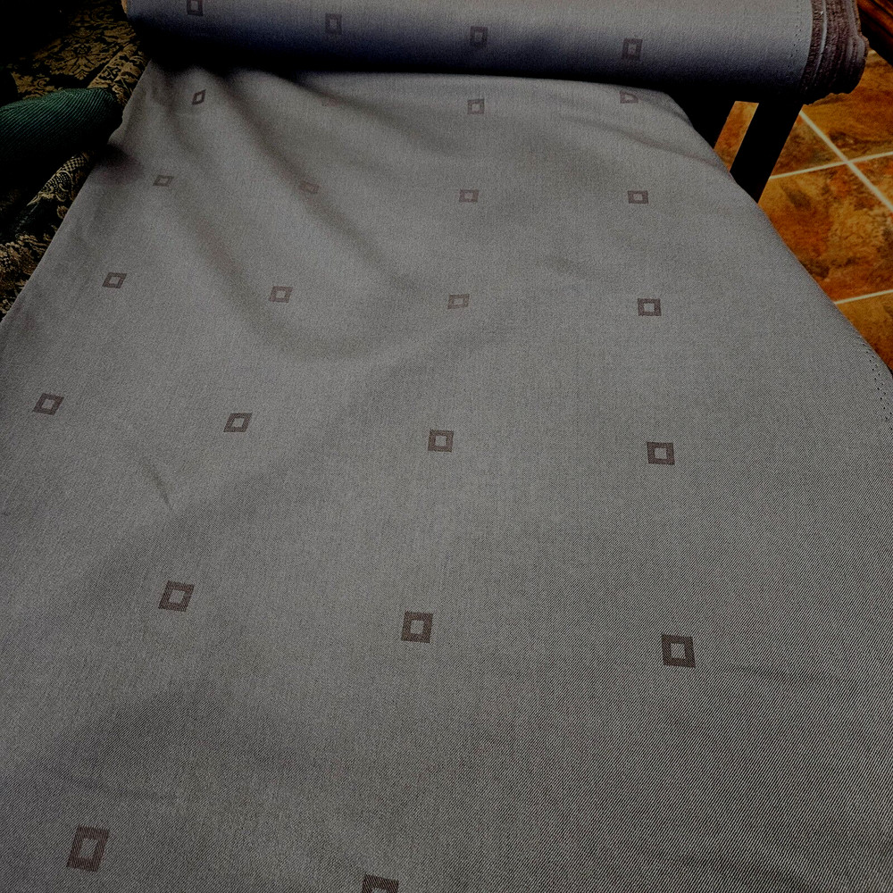 Oakhurst Textiles, Dark Gray Fabric, 58″ Wide, Unknown Fiber, SOLD BY THE YARD.