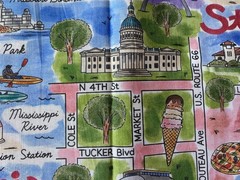 JOANN FABRIC~St. Louis~US RTE 66~Missouri River~STREET MAP~Union Station~HydePrk
