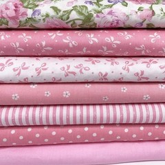 7Pcs 9.8″ x 9.8″25 * 25CM Cotton Fabric DIY Making Supplies Quilting Patchwor…