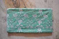 NO TARRIF CHARGES 100% ✅ Hand Printed 100%Cotton Vintage 10 Yard Fabric ZK-18