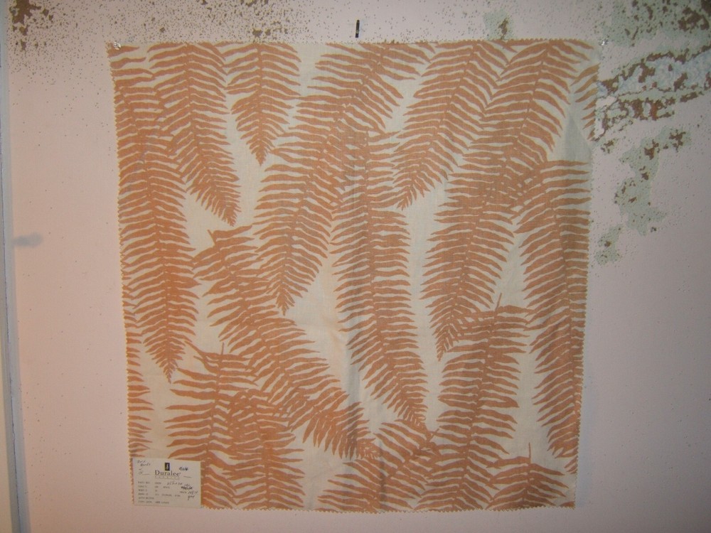 Duralee, Fern Fronds, Floral, Remnants, 25.50″ W X 26″ L, Var Colors Available