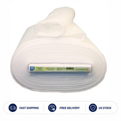 Pellon 973F Fleece Fabric, White 45″ x 10 Yards by the Bolt