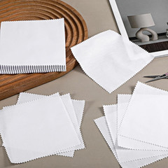 100 Pack 5-Inch Cotton Fabric Squares, 5″ Precut Cotton Fabric Squares, Solids W