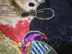 Hi Fashion Fabric INC VTG 1980’s Oleg Cassini Style Material 2 Yards