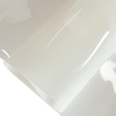 ONEART | 30 Gauge Leather Vinyl, Solid Color See-Through Waterproof Jelly Fau…