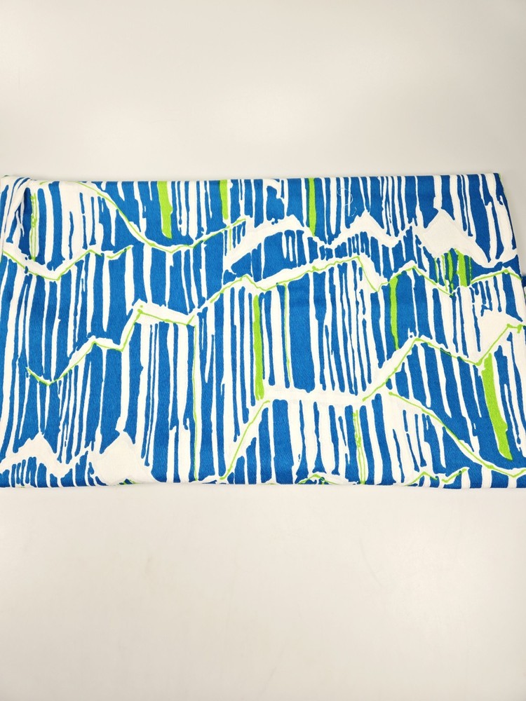 Vintage Singer Exclusive Barkcloth Geometric Splash 2+ Yds Psychedelic 43″ Wide