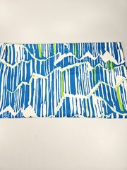 Vintage Singer Exclusive Barkcloth Geometric Splash 2+ Yds Psychedelic 43″ Wide