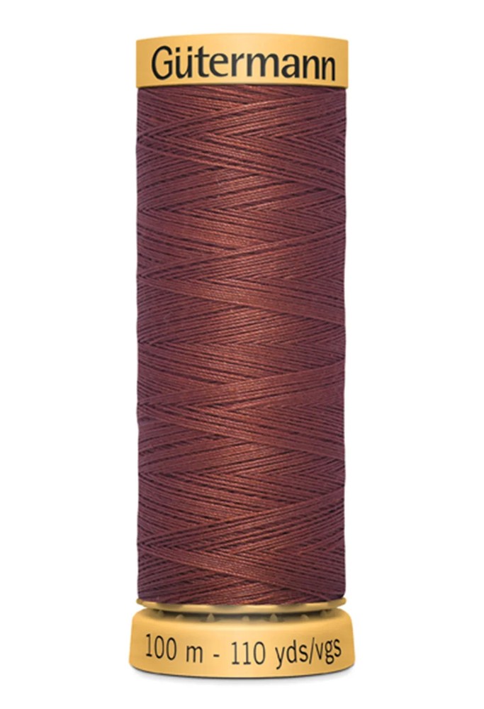 4820 Rust Red – Gutermann Natural Cotton Thread