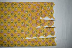 NO TARRIF CHARGES 100%✅ZK_184 Hand Block Floral Print 100%Cotton 2 Yard Fabric#