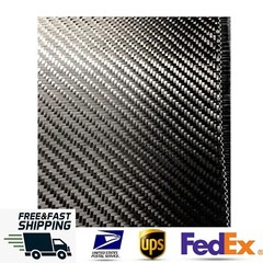 3K 200g/m Carbon Fiber Fabric Cloth Black DIY Fiber Twill Weave 11.8″ x 59″