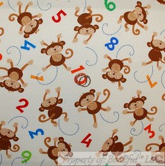 BonEful FABRIC FQ Cotton Quilt Rainbow B&W VTG Old Sewing Machine Flower Dot OOP