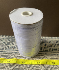 Bulk Textile Elastic Band Roll Gray 5 mm just under 1/4″