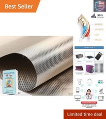 Faraday Fabric Kit 42” W x 9ft Personal Privacy Protection Fabric, Nuclear R…