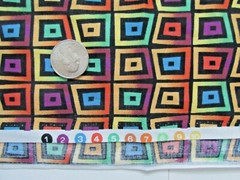 1 1/2 yd x 43″ Smith & Milligan Possibilities Avlyn Creations Colorful Geometric
