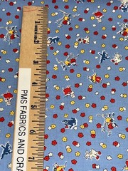 Moda 30s Playtime 100% cotton fabric by the yard 36×44 Sky Blue 23373 17
