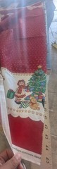 Daisy Kingdom Raggedy Ann Andy Christmas Border Fabric #1758 Cotton 44 X 3 yards