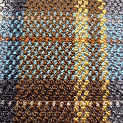 TARTAN PLAID TAPESTRY FABRIC 58 WIDE HEAVYWEIGHT JACQUARD UPHOLSTERY YARD