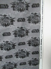 Star Wars ” The Last Jedi” DARK SIDE Flannel Cotton Fabric 33″ X 42″W NEW
