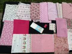 Fabric Scraps 4 oz. Bias Tape Buttons Junk Journals Sewing Vintage – Many Colors