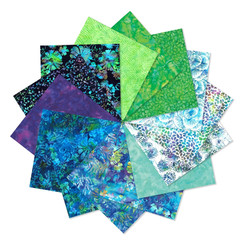 Spring 25 Batiks By Hoffman – Light Bright Fat Quarter Bundle #SP25BFQ-667