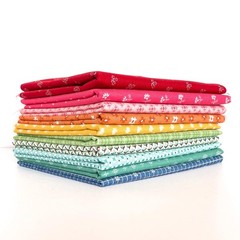 Prim Fat Eighth Bundle (10 Pieces) by Lori Holt for Riley Blake (LH.PRIM.A.10FE)